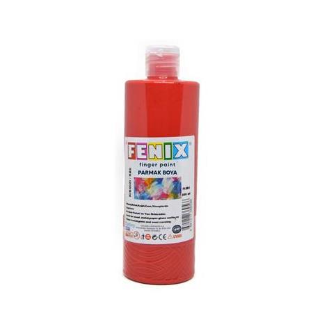 Fenix 500 ML Kırmızı Parmak Boya